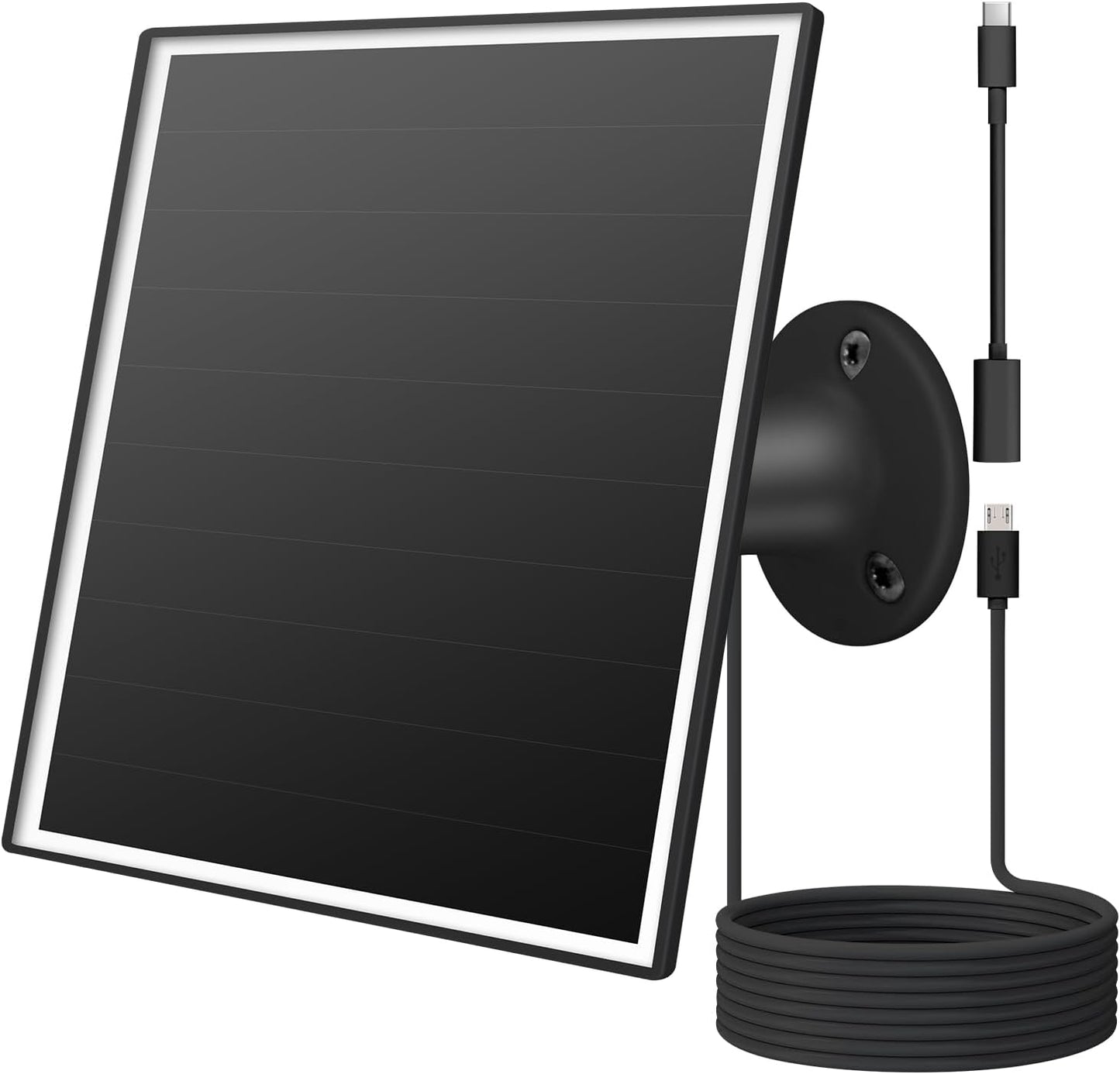 Fast Charge Solar Panel for Security Cameras