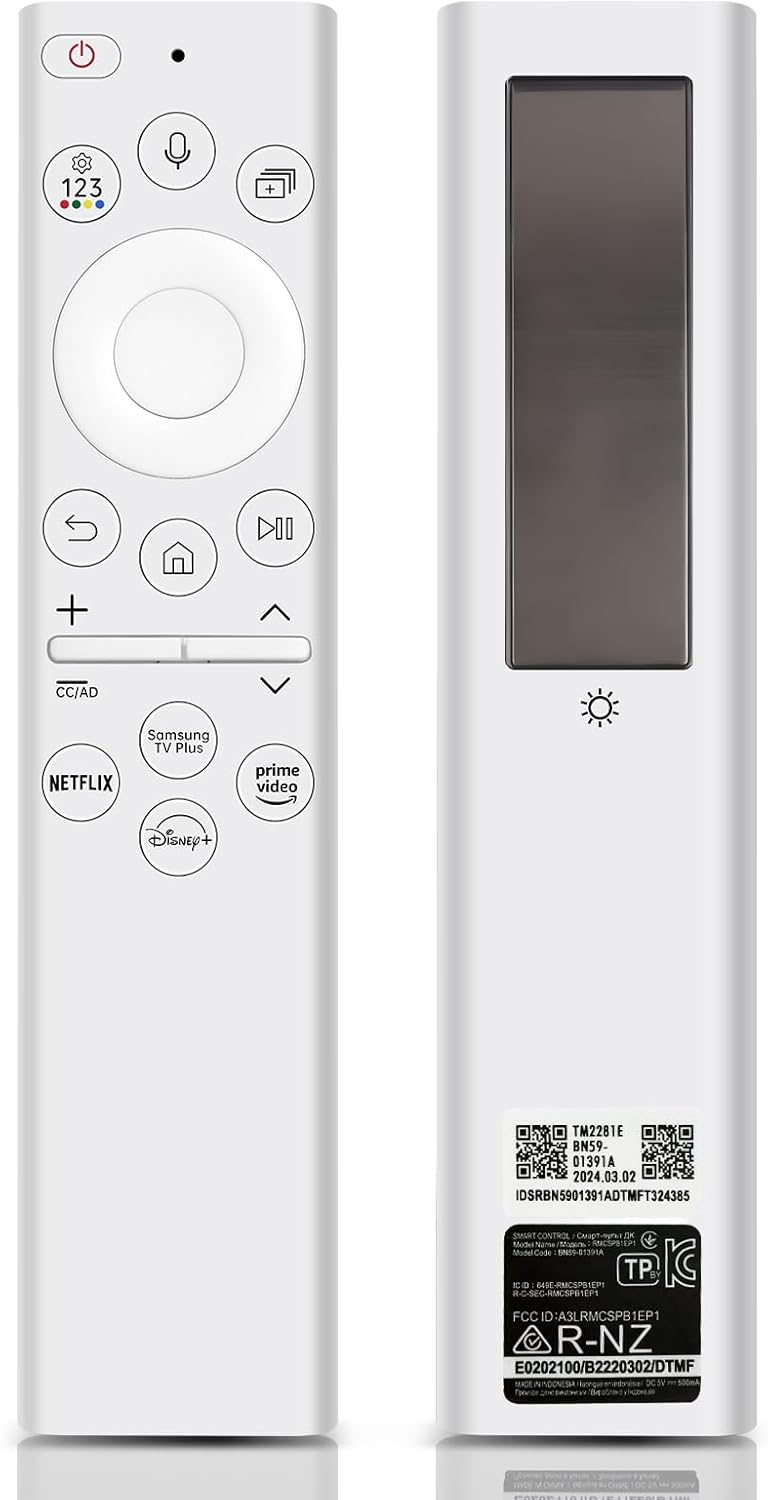 Solar Voice Remote for Samsung Smart TV