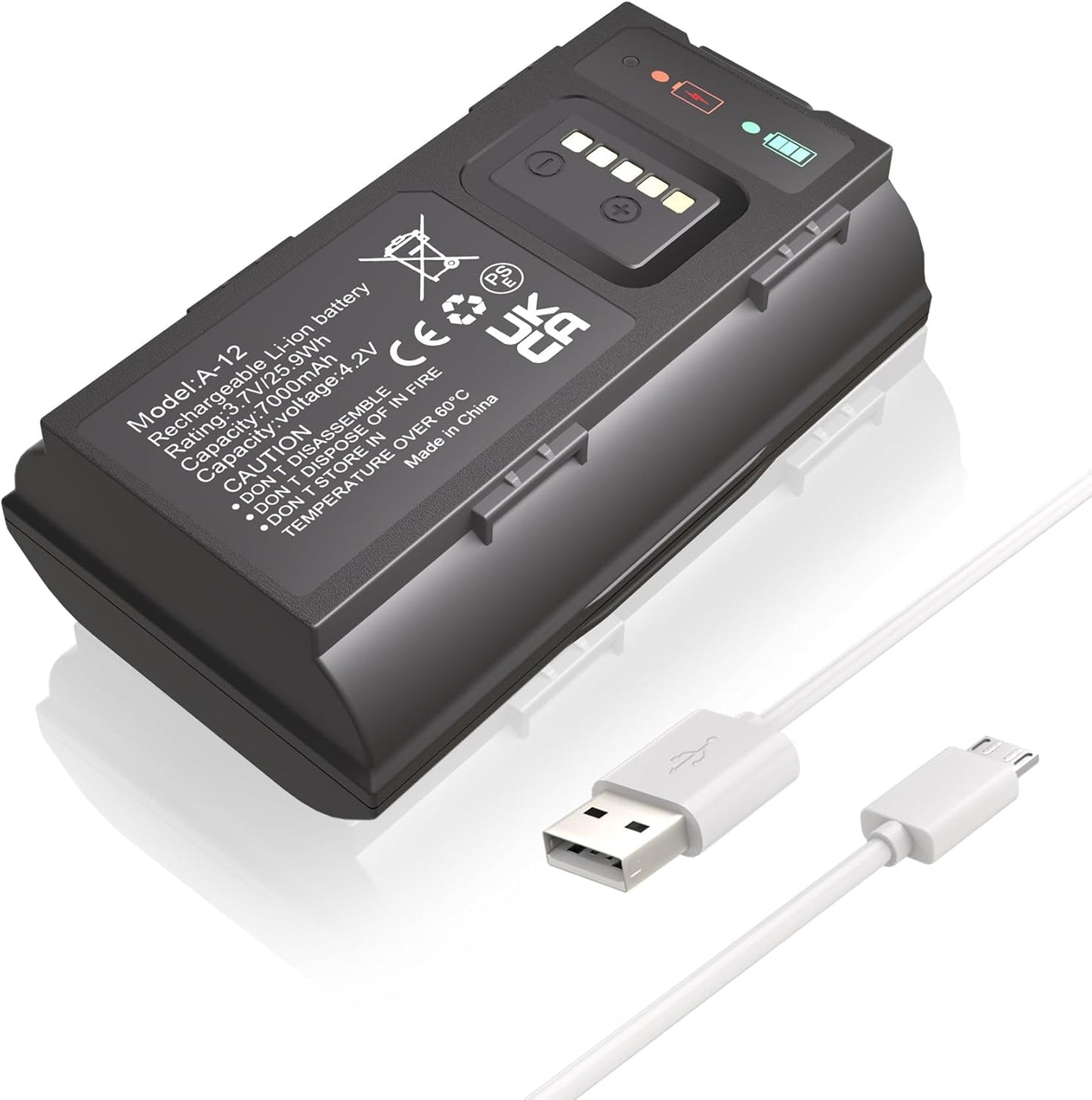 7.0Ah USB Rechargeable Battery for Arlo Doorbell