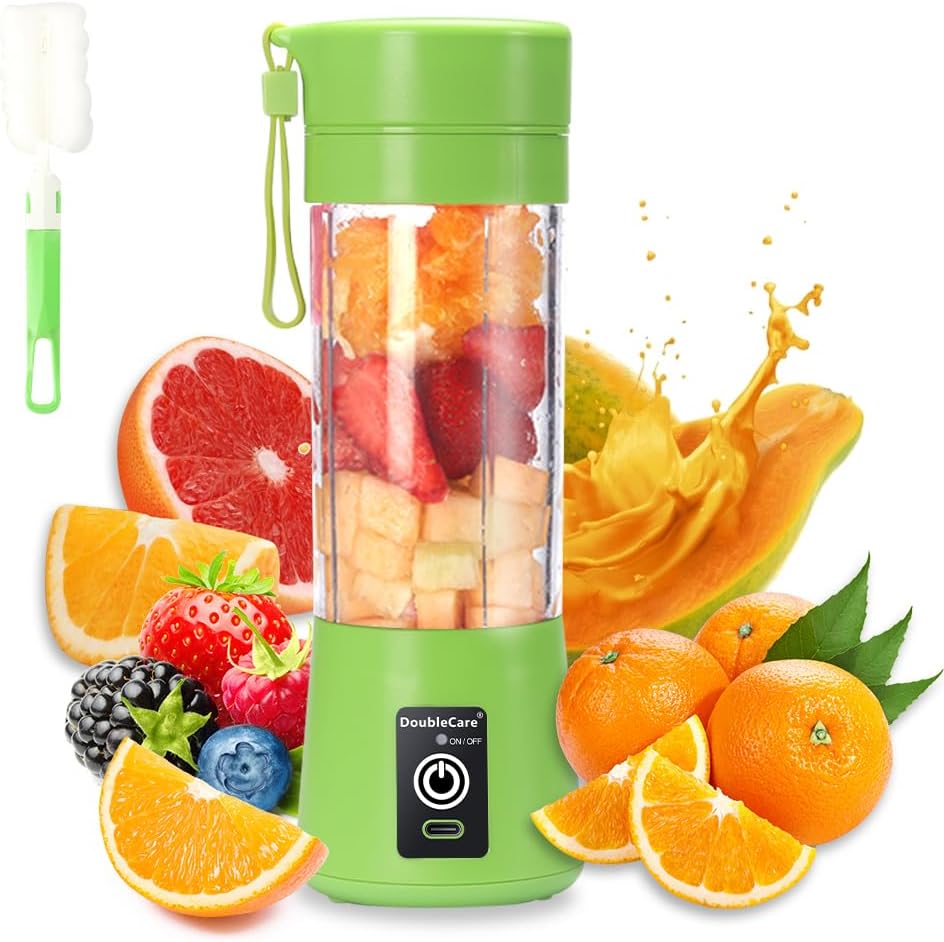 DoubleCare Portable Juicer: Blend Anywhere, Anytime!