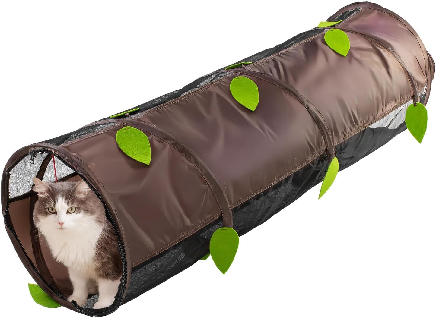 Tunnel for All Cats: Collapsible Crinkle Tube for Chonks