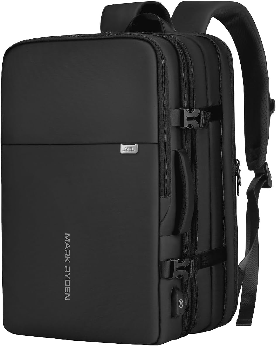 MARK RYDEN Travel Backpack for Men - Expandable 40L Carry On