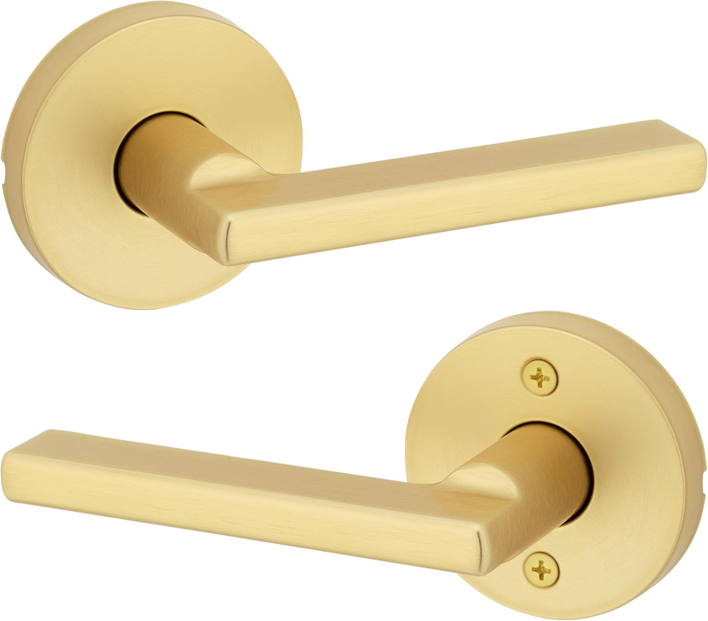 Kwikset Halifax Interior Passage Door Handle for Closets