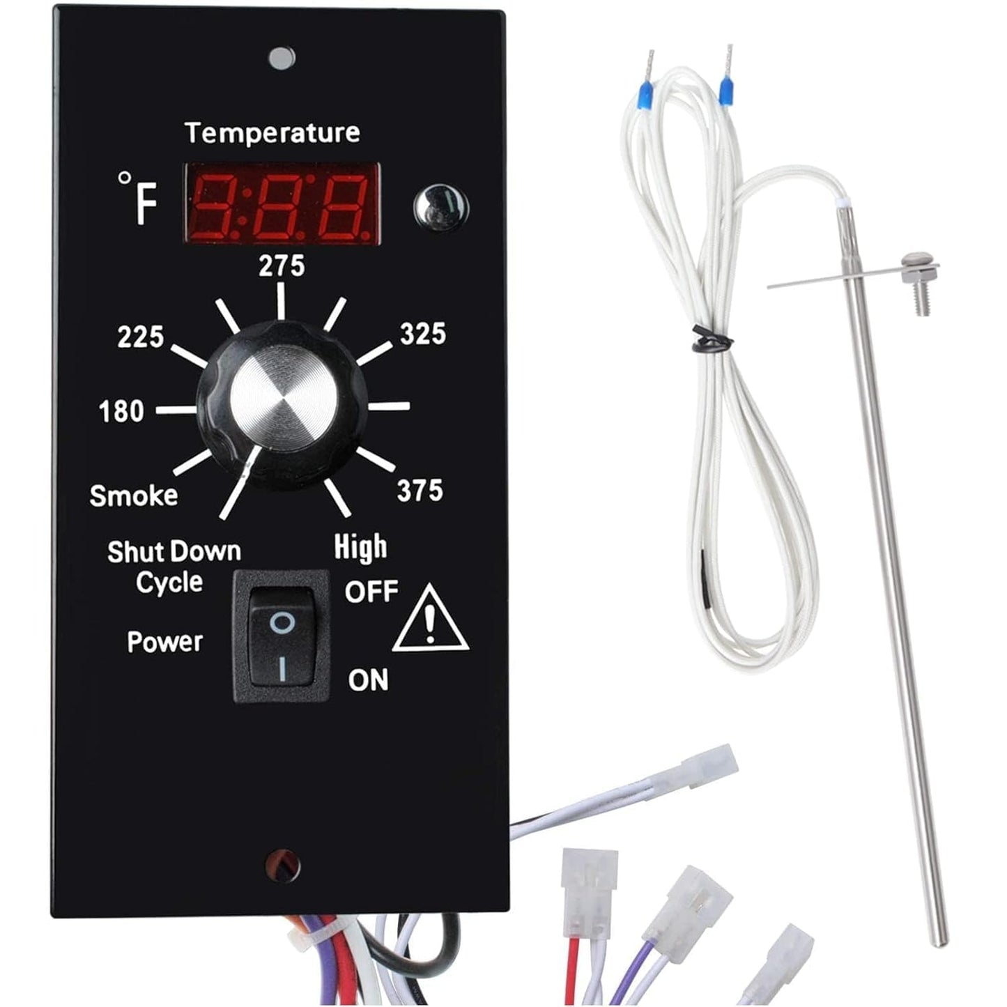 Digital Thermostat Kit for Traeger Pellet Grills with LED Display