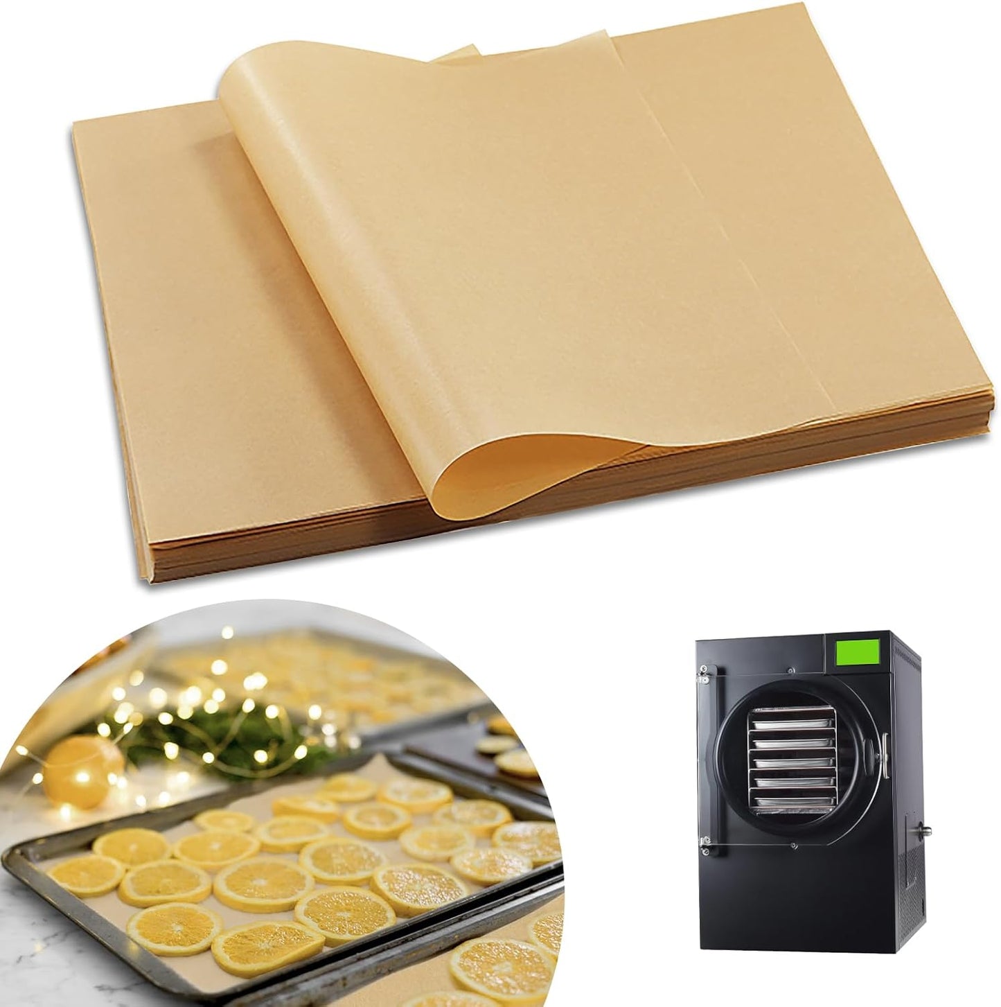 500 Packs Freeze Dryer Tray Mats for Harvest Right Accessories