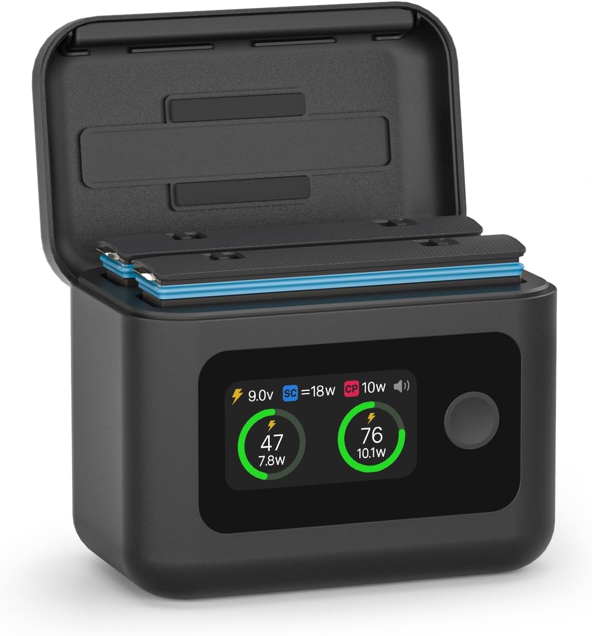 MYAKON Battery Charger for Insta360 X5: Fast Charging Hub