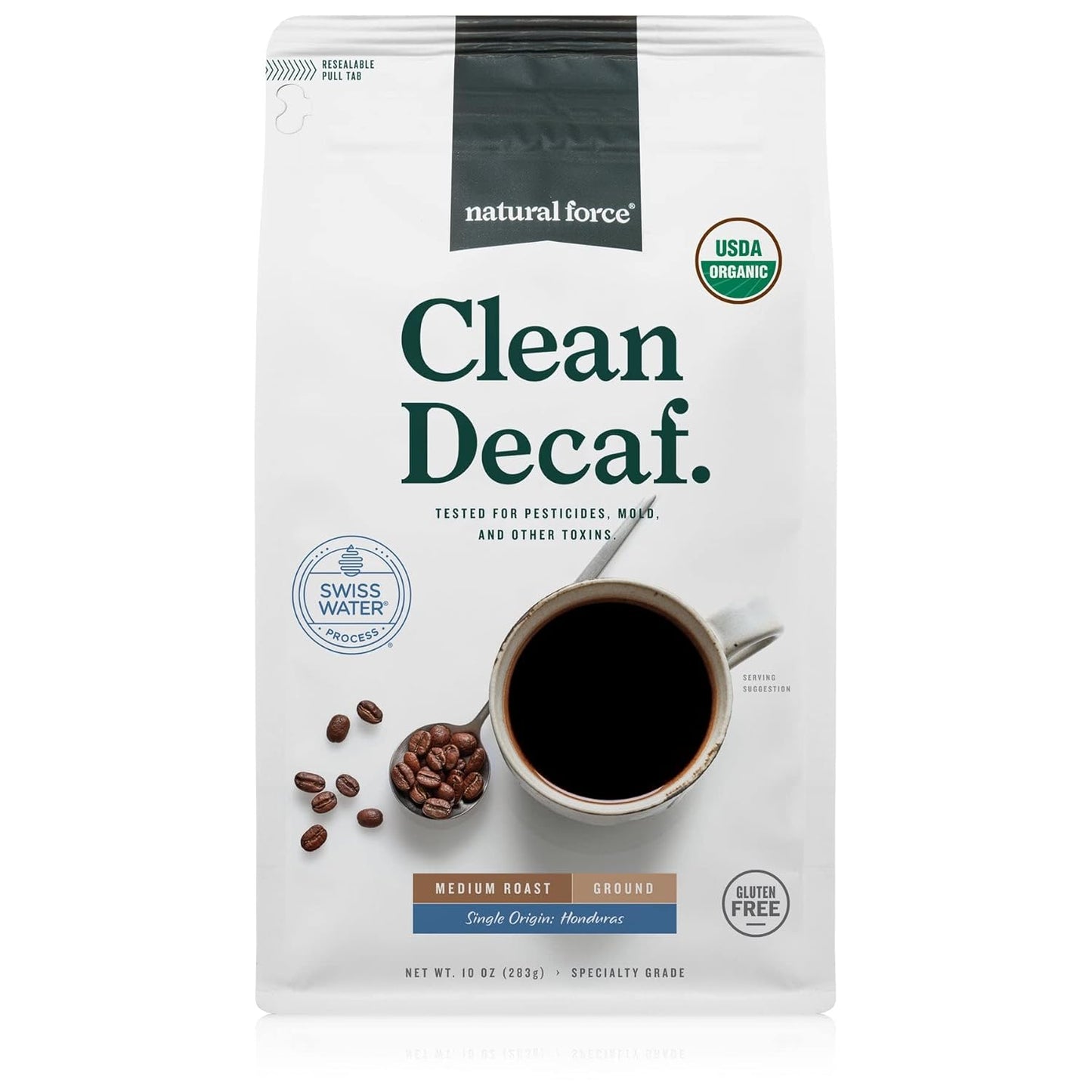 Pure Swiss Water Decaf Coffee - Mold & Toxin Free