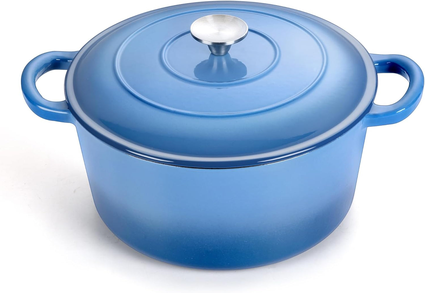 TeamFar 3qt Dutch Oven for Baking, Stewing, and Frying