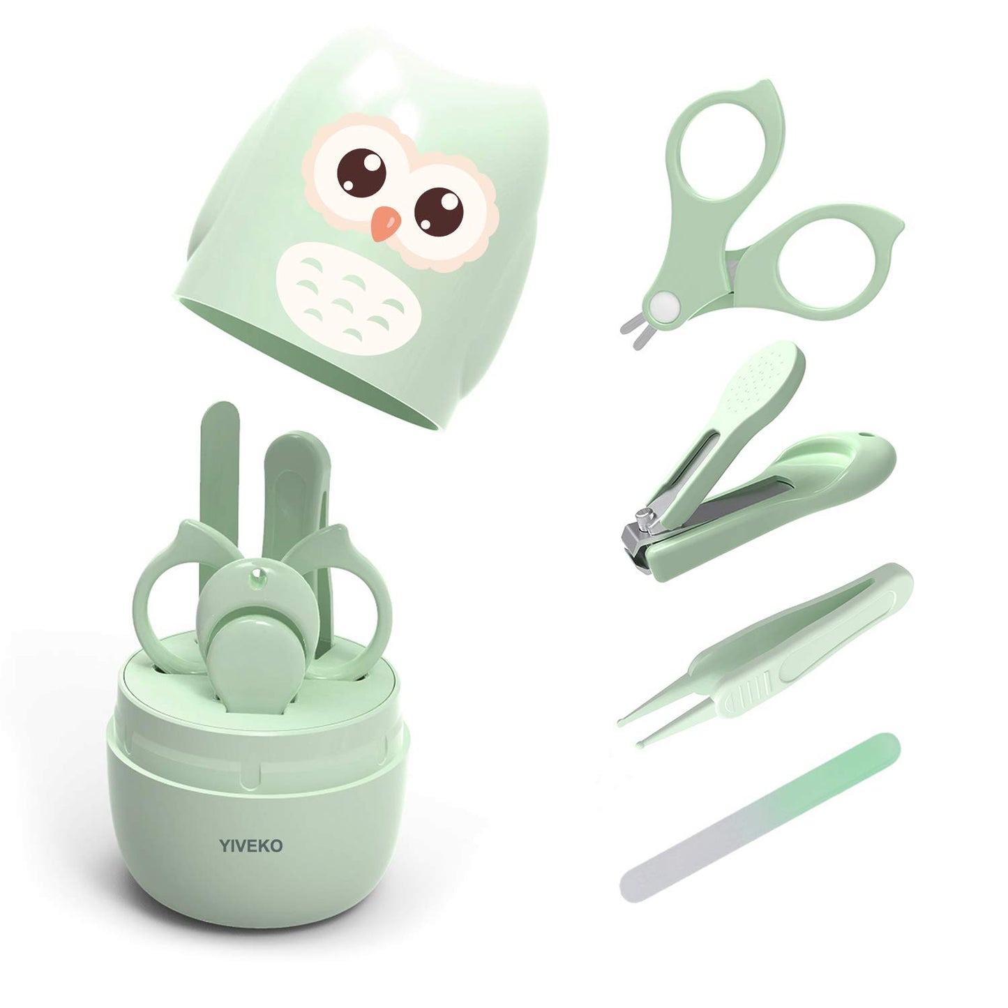 YIVEKO 4-in-1 Baby Nail Care Kit - Gentle Grooming for Little Ones!