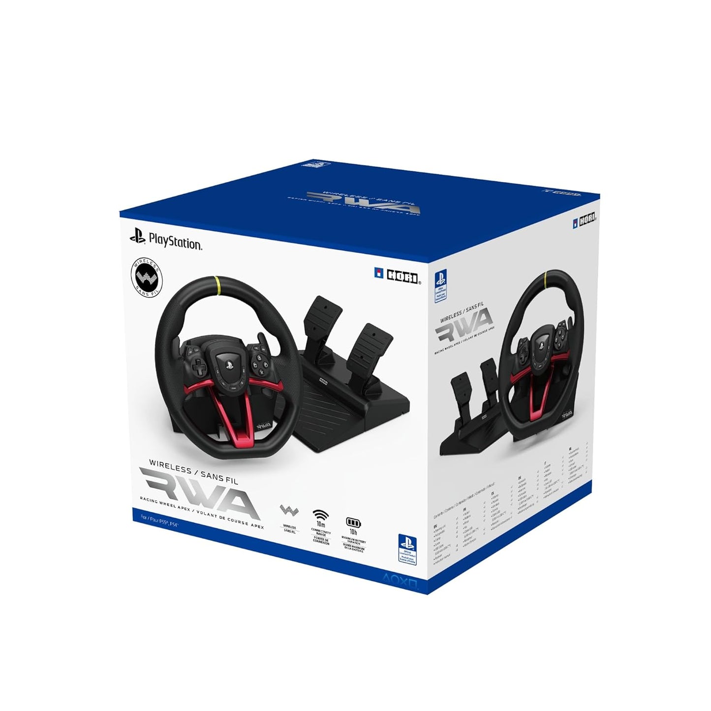 Wireless Racing Wheel Apex for PlayStation 5 and Windows 10