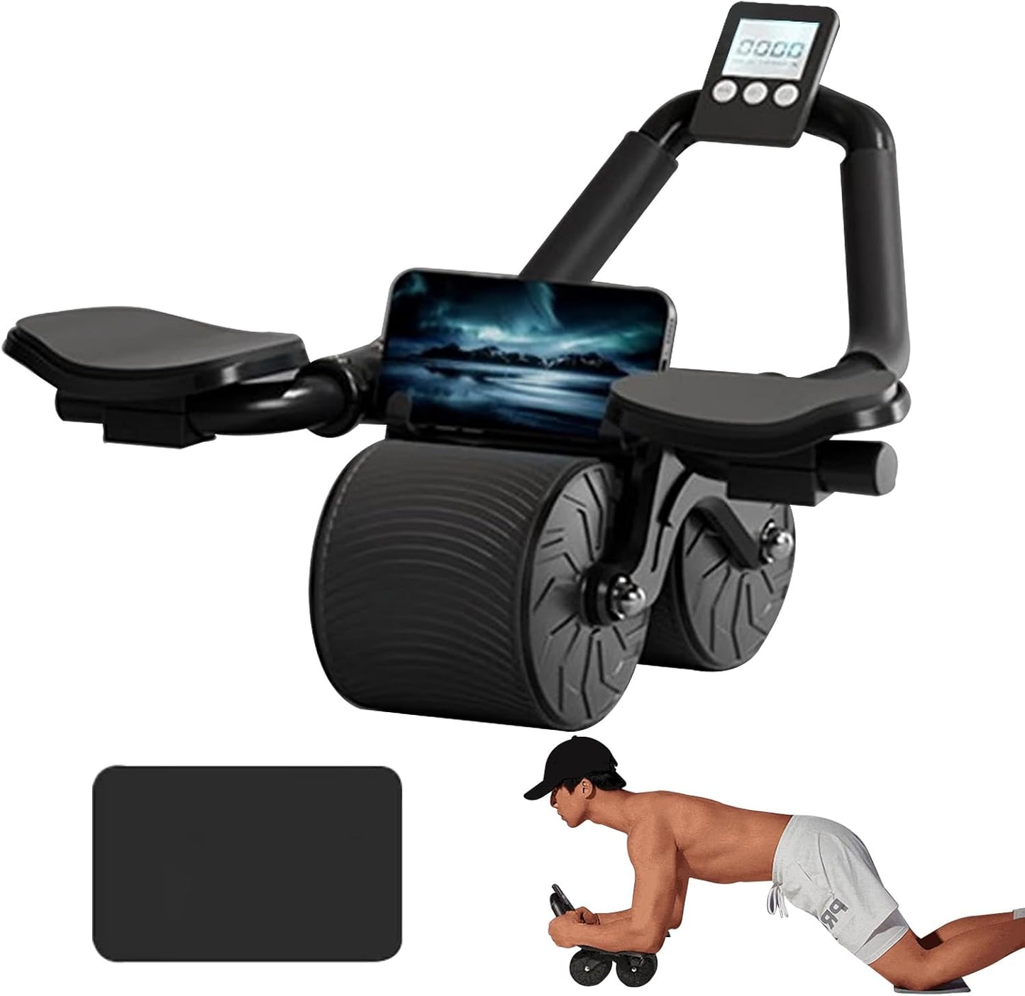 Pafal Auto-Rebound Ab Roller - Core Strength Trainer