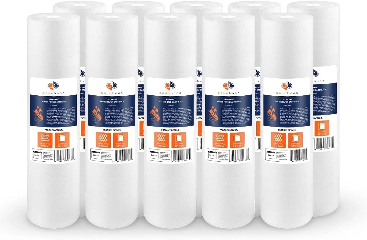 1 Micron Sediment Water Filter Cartridge for Whole House Use