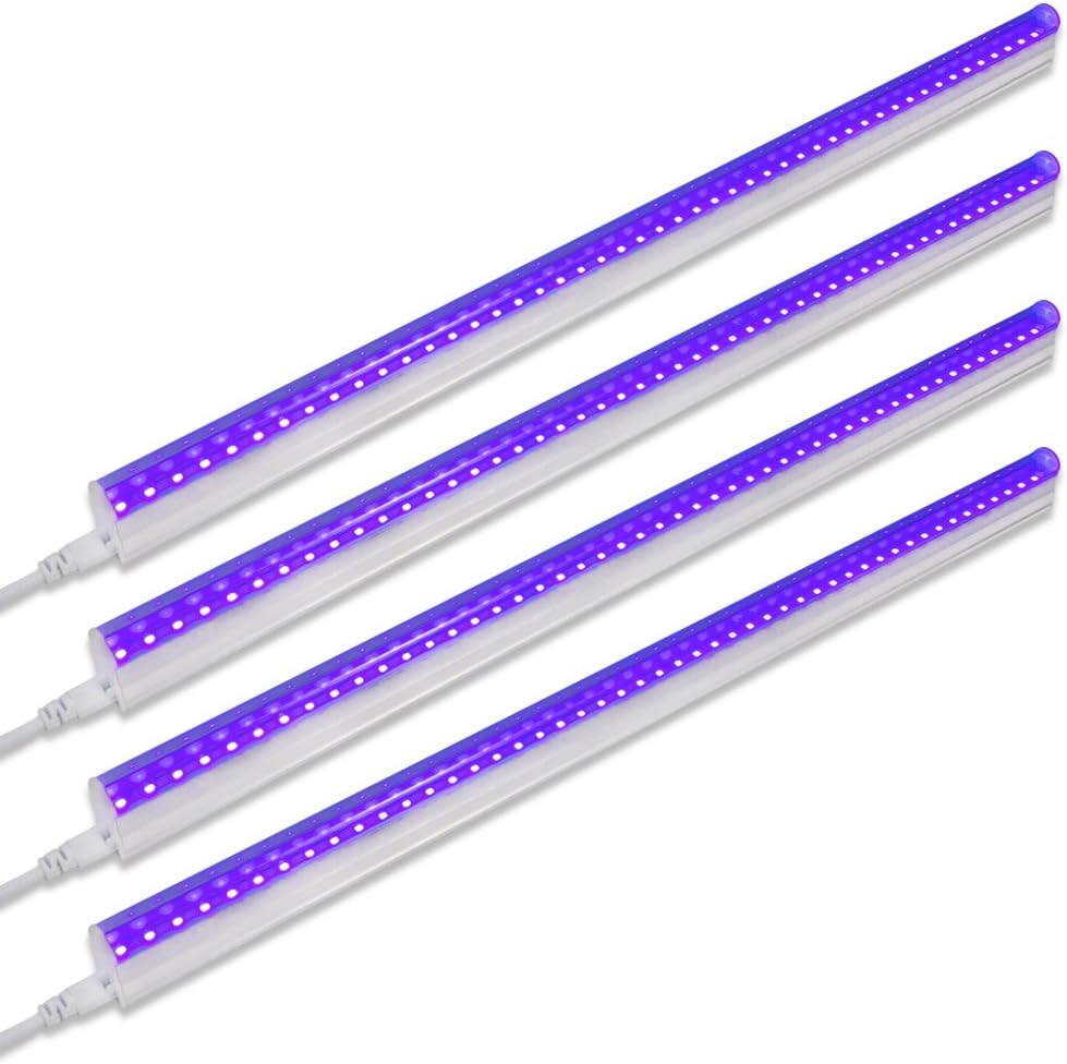 Barrina UV LED Blacklight Bar for Halloween and Christmas Fun