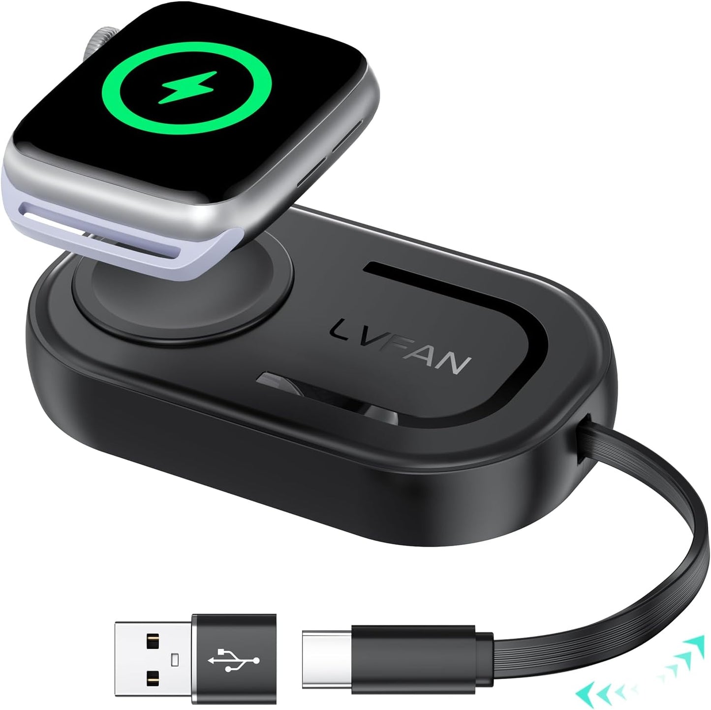 Fast Charge LVFAN Apple Watch Charger