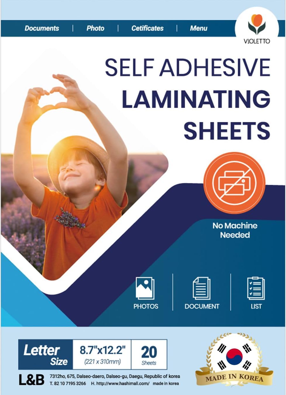 Effortless Protection: Self-Adhesive Laminating Sheets 4mil