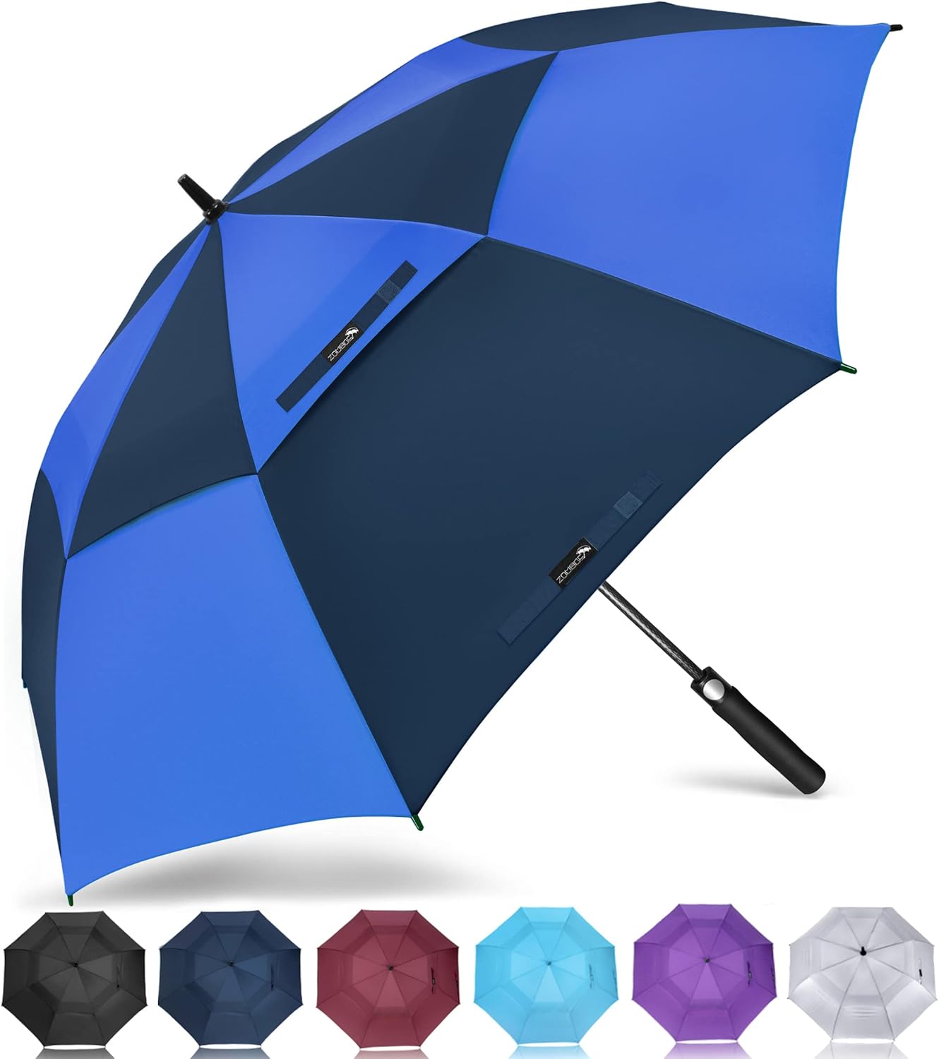 ZOMAKE Automatic Open Extra Large Golf Umbrella for Rain