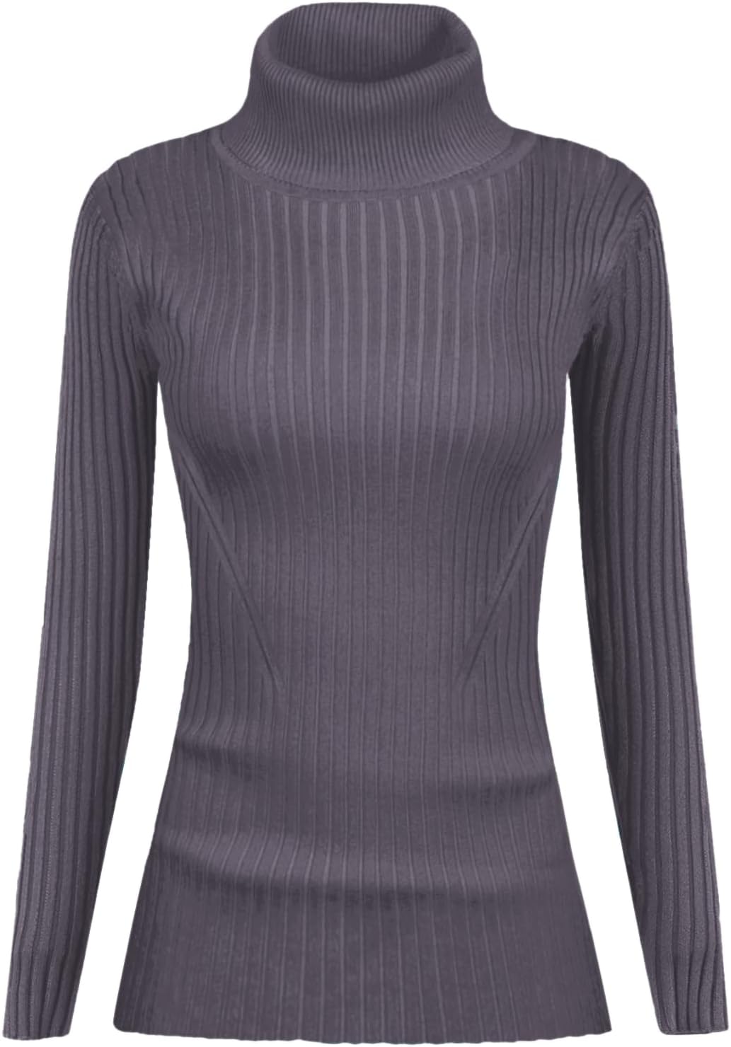 Stylish Turtleneck Ribbed Sweaters for Women - Cute and Warm