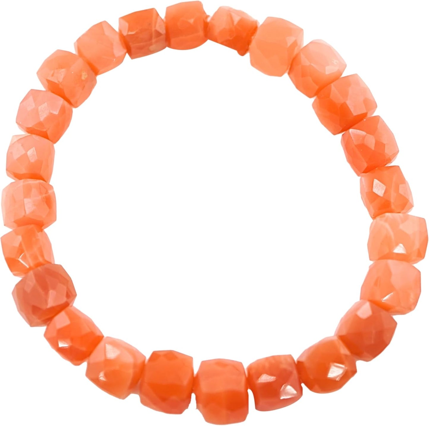 Healing Crystal Handmade Lapis Beads Stretch Bracelet for Women