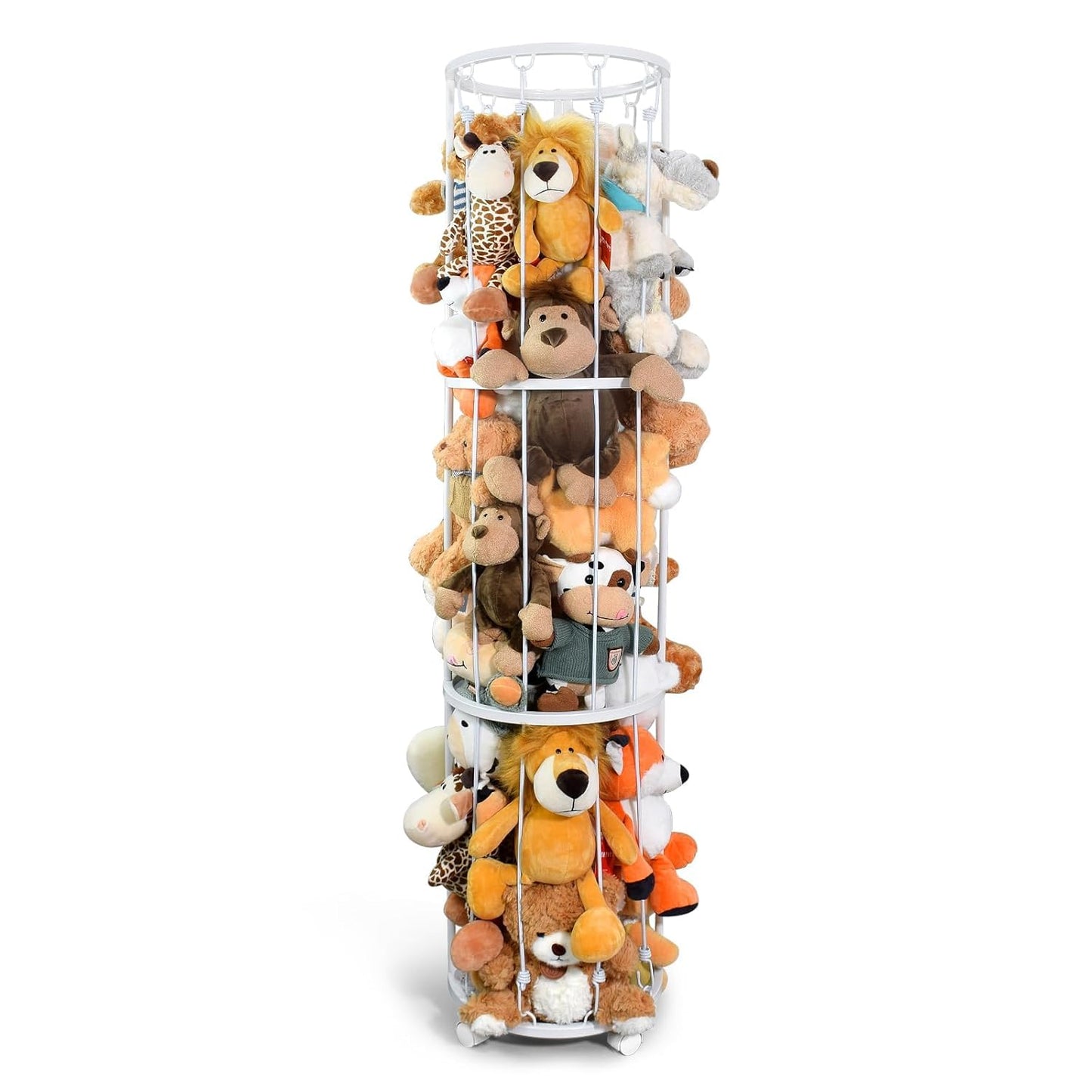 Stuffed Animal Storage Zoo Organizer for Plush Toys and More