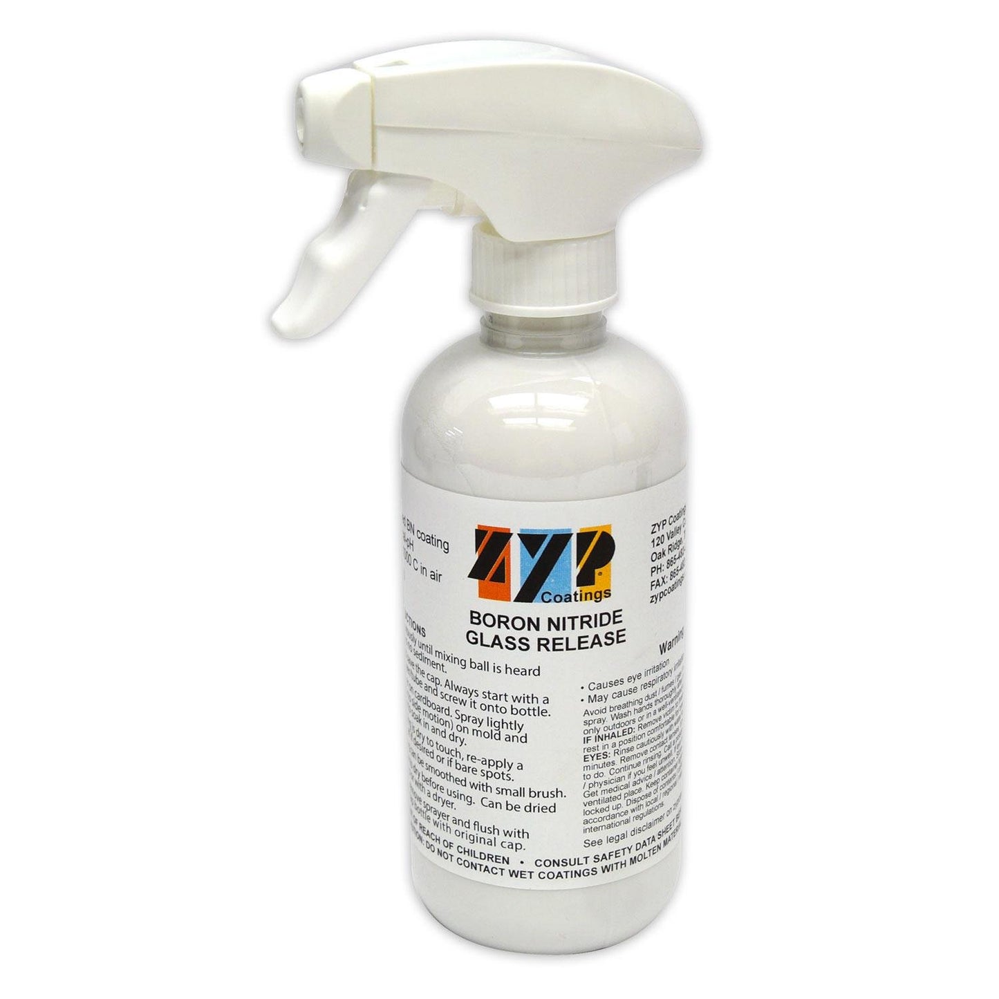 Zyp Boron Nitride Spray for Ceramic Mold Release - 12 Oz