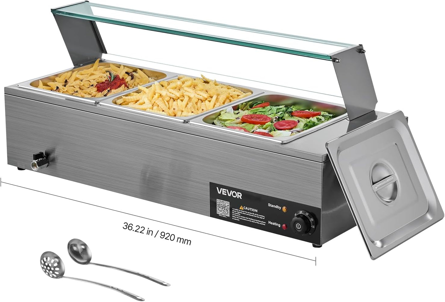 VEVOR Commercial Food Warmer for Catering and Restaurant Use
