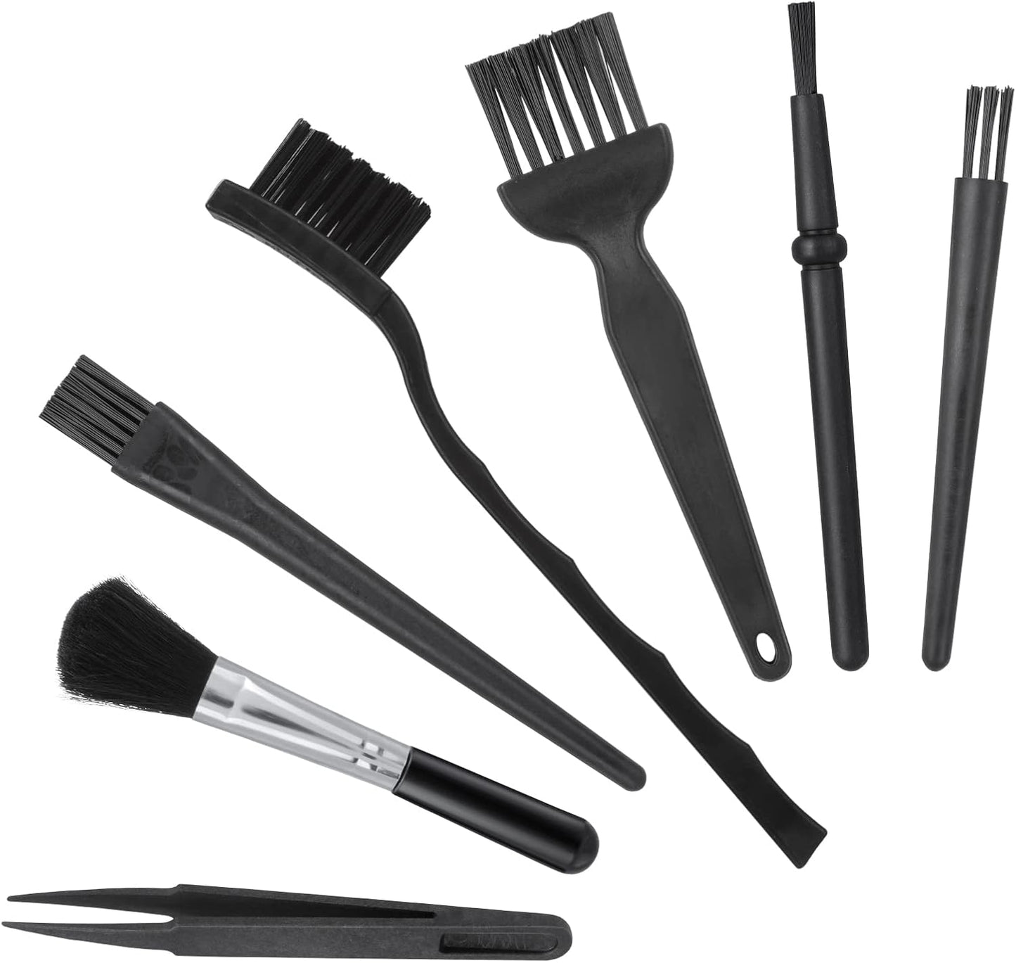 7-Piece Keyboard Anti Static Brush Kit - TIESOME