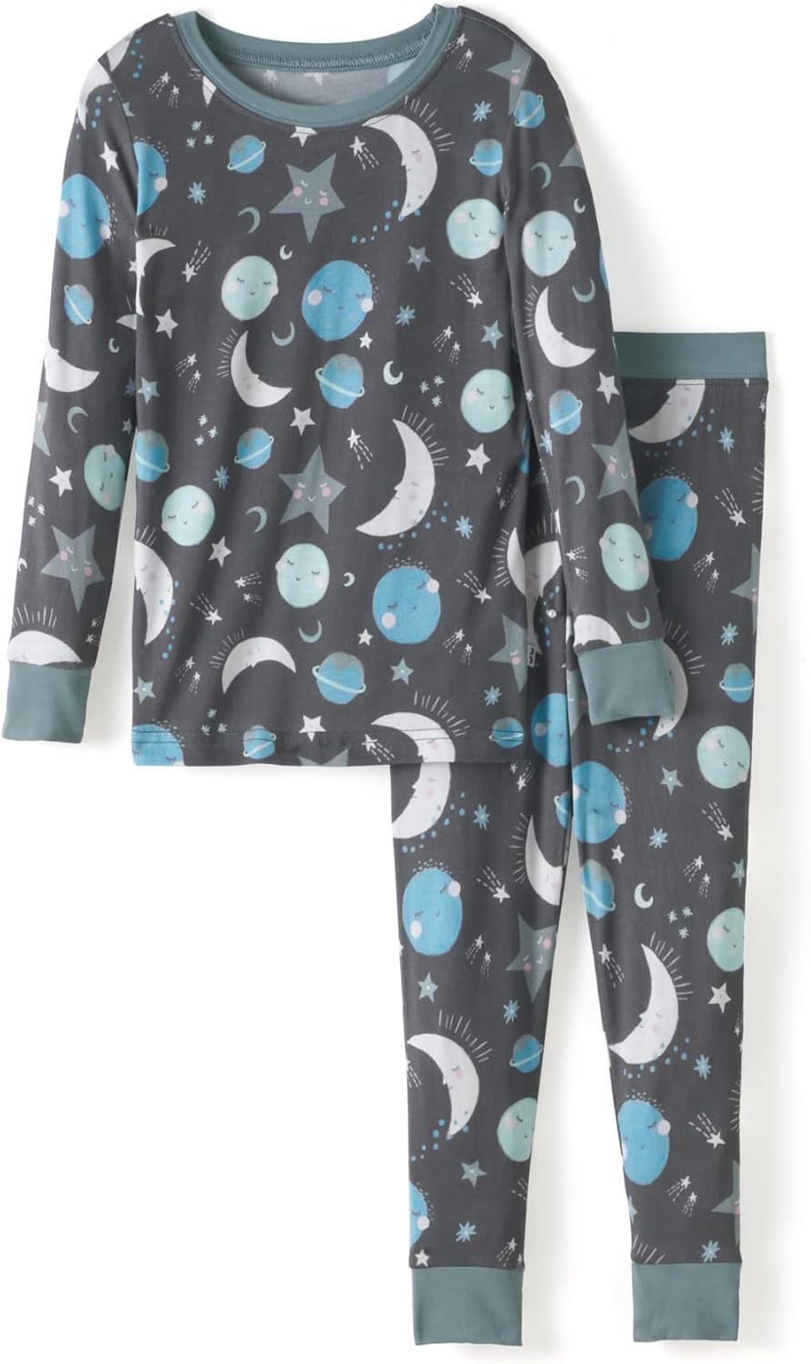Little Sleepies Two-Piece Pajama Set for Kids - Soft & Cozy