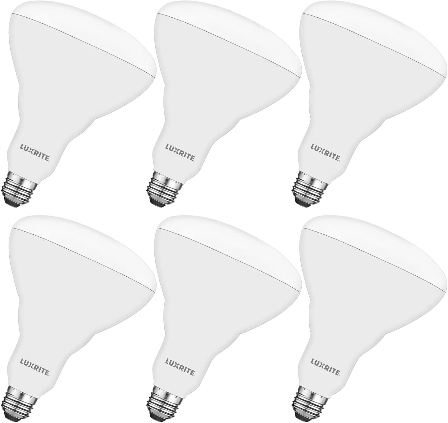 LUXRITE BR40 LED Light Bulbs - Dimmable 1100 Lumens Warm White