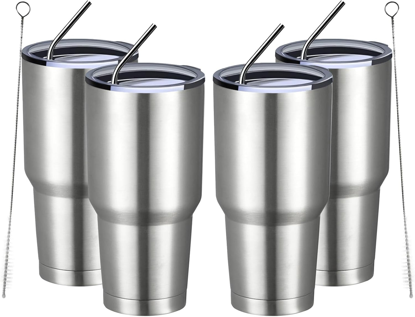 MEWAY 30oz Insulated Tumbler for Hot and Cold Drinks, 4 Pack