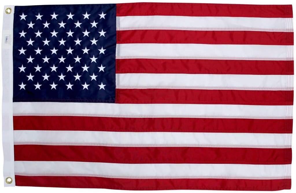 2x3 Nylon American Flag - Heavy-Duty Outdoor Flag for Pride