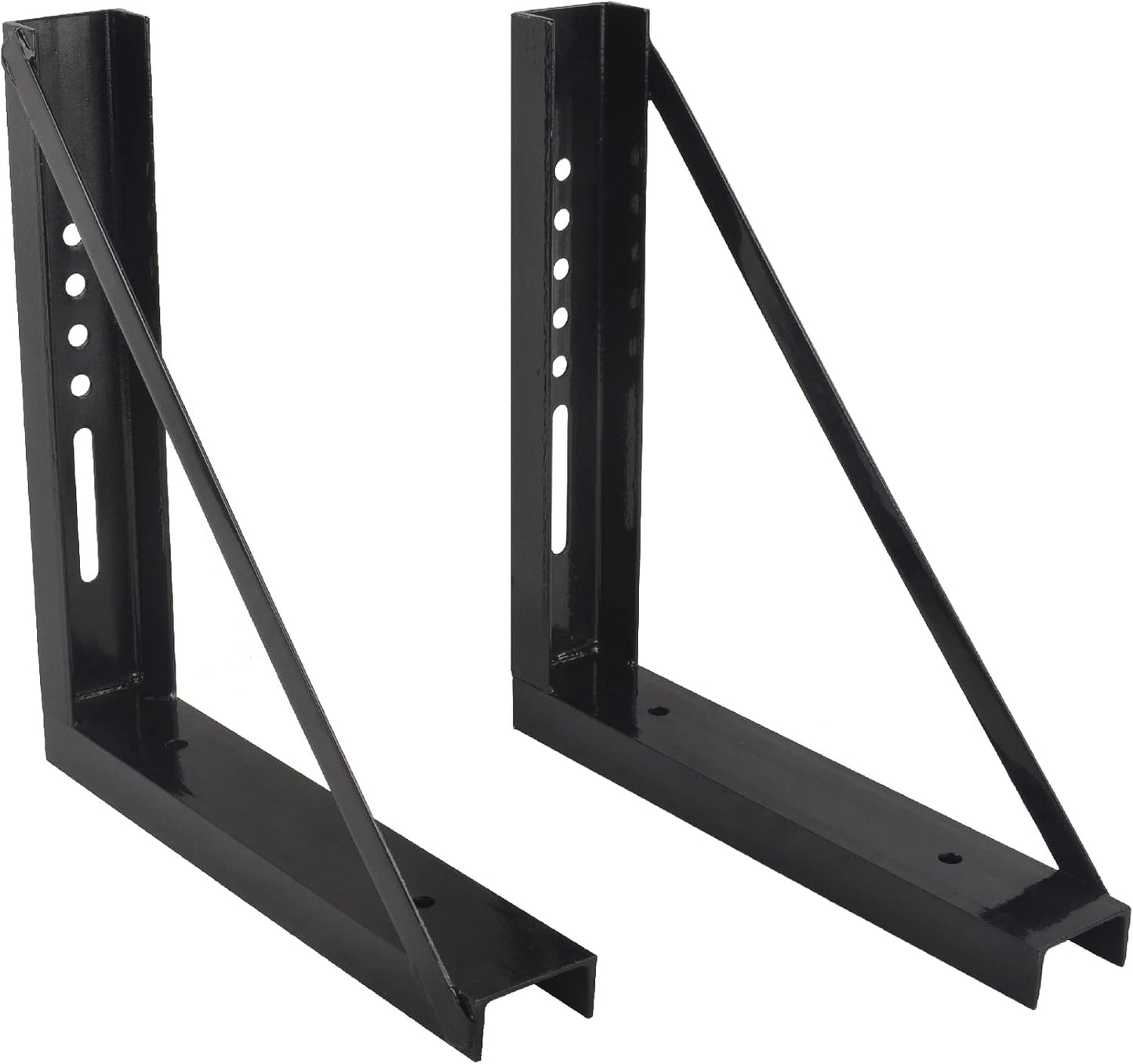 18x18 Bolted Steel Mounting Brackets for Trailer Tool Box Set
