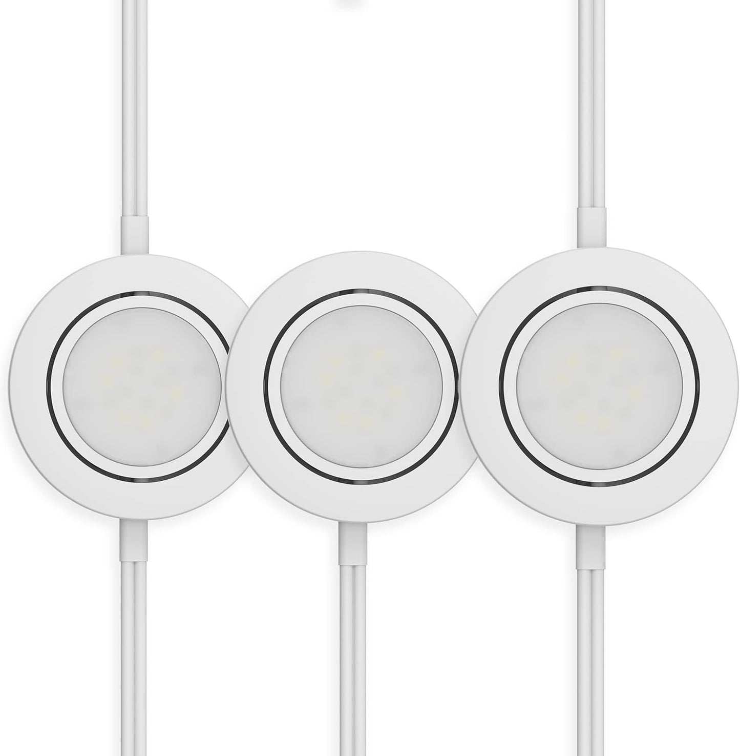 GETINLIGHT 2.75 Wide Dimmable LED Puck Lights Kit for Home