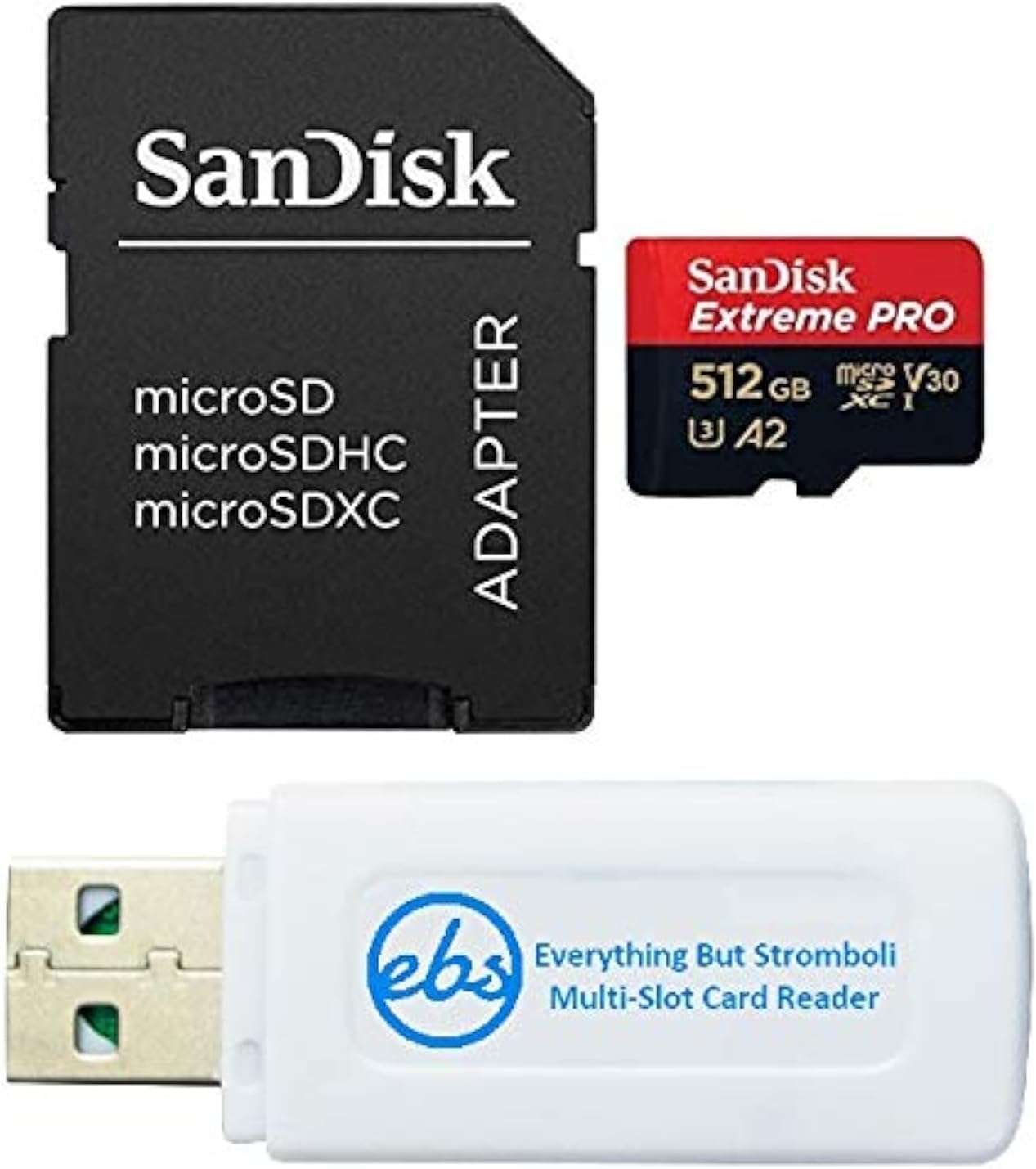 512GB Extreme PRO MicroSD Bundle for Osmo Pocket