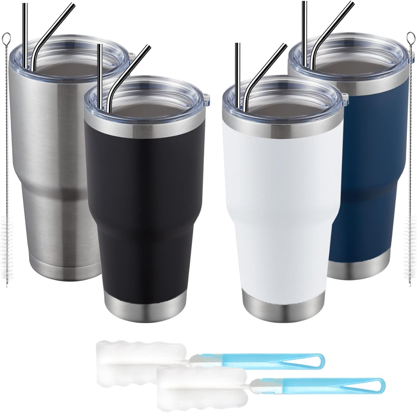 30oz Tumbler Double Wall Vacuum Insulated Travel Mug for All