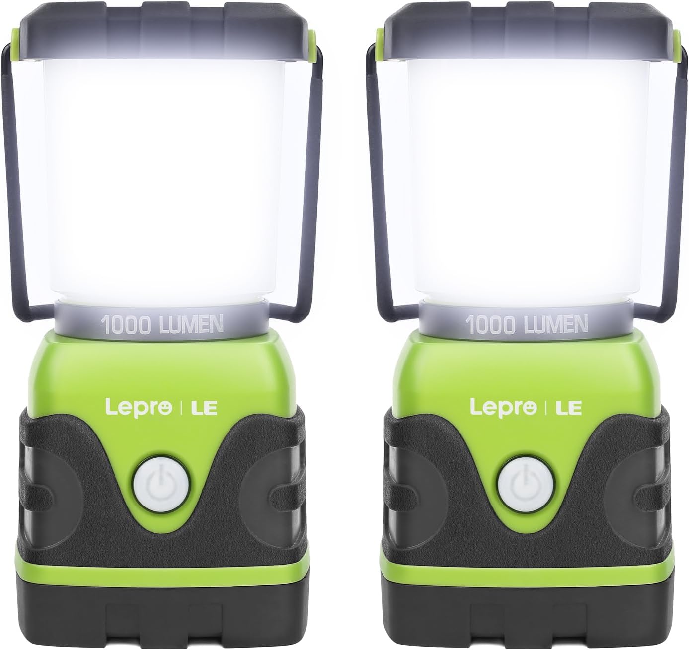 LE 1000LM Battery Powered LED Camping Lantern for Outdoor Use