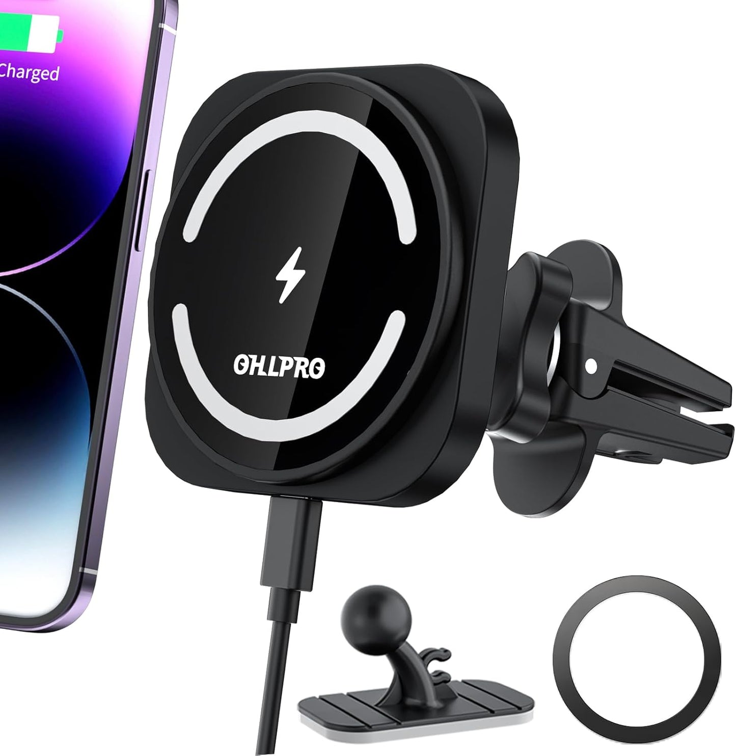 15W Fast Magnetic Wireless Charger for iPhone