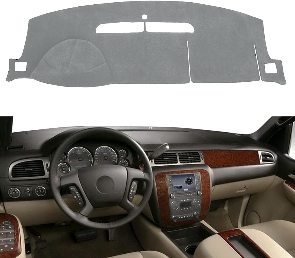 Dash Cover Mat for 2007-2014 GMC Yukon and Chevy Silverado