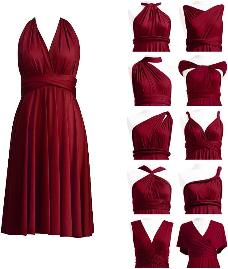 Short Infinity Bridesmaid Dresses for Every Occasion and Style