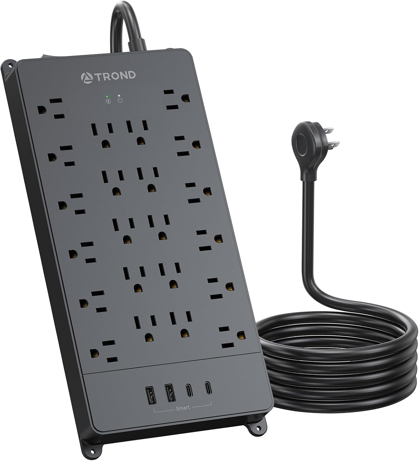 TROND Surge Protector Power Strip with 22 Outlets & USB