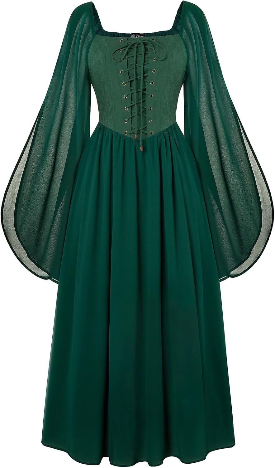 Renaissance Costume Women Pirate Dresses with Pockets for Events