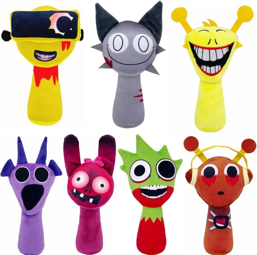 Soft Plush Game Toy Set for All Ages