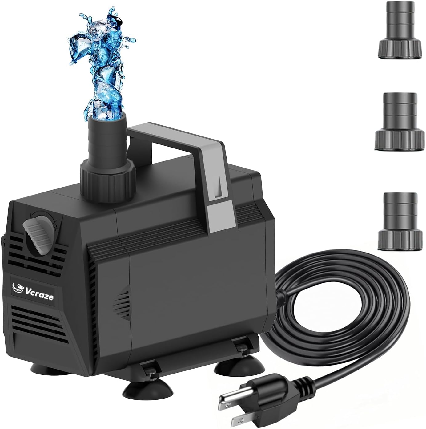 Submersible Water Pump 1050GPH for Aquariums and Ponds