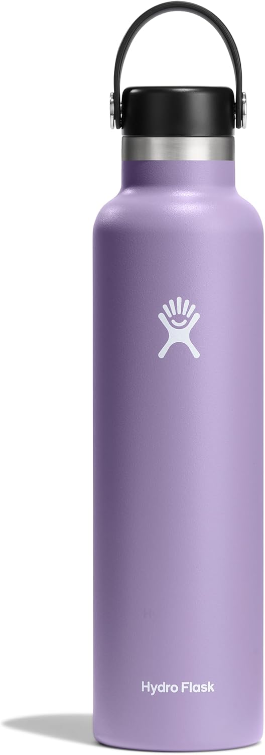 Hydro Flask Insulated Water Bottle - 24 Oz Moonshadow Purple