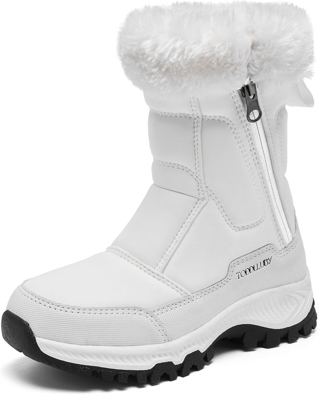 Kids Cute Snow Boots Waterproof Slip Resistant for Winter Fun