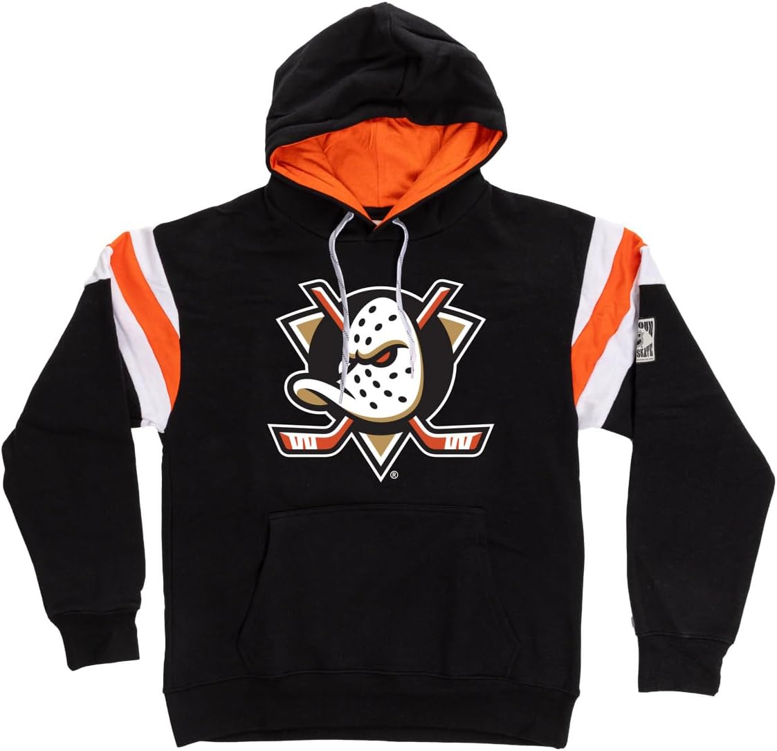 Calhoun NHL Surf & Skate Mens Varsity Retro Hoodie for Fans