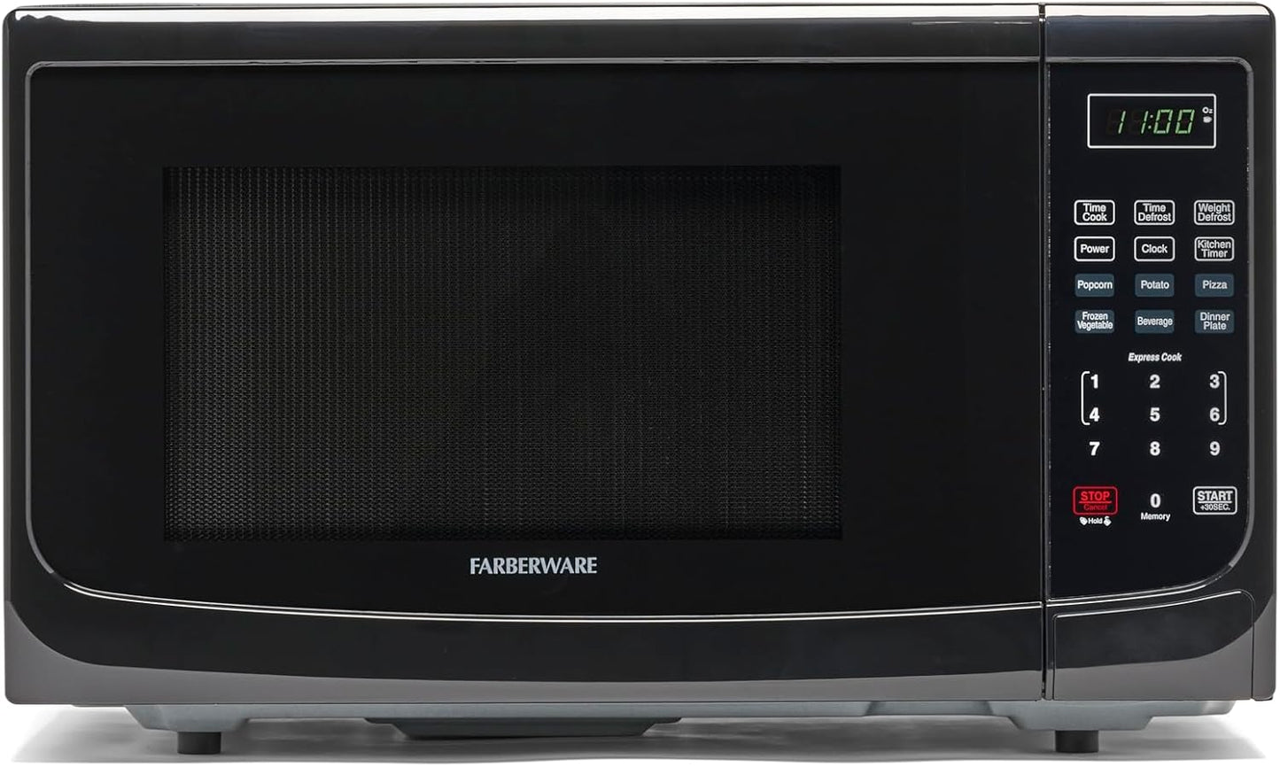 Farberware 1.1 Cu. Ft. Countertop Microwave Oven for Quick Meals