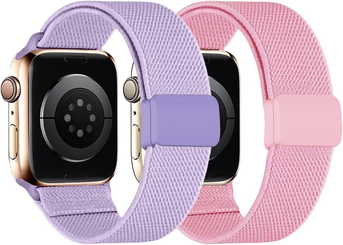Easy Buckle Kids Nylon Watch Bands - 2 Pack