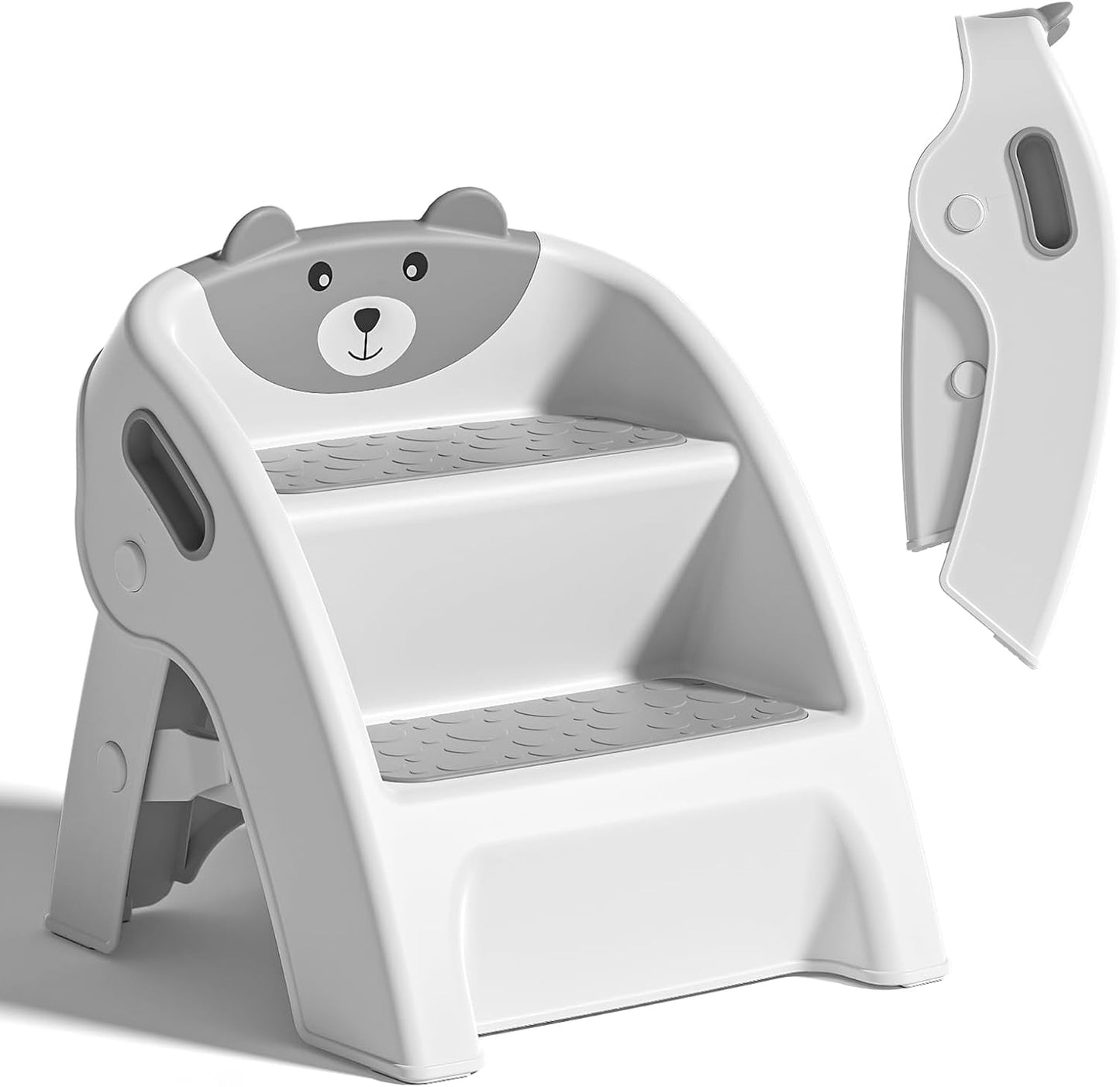 Folding Toddler Step Stool for Potty Training and Independence