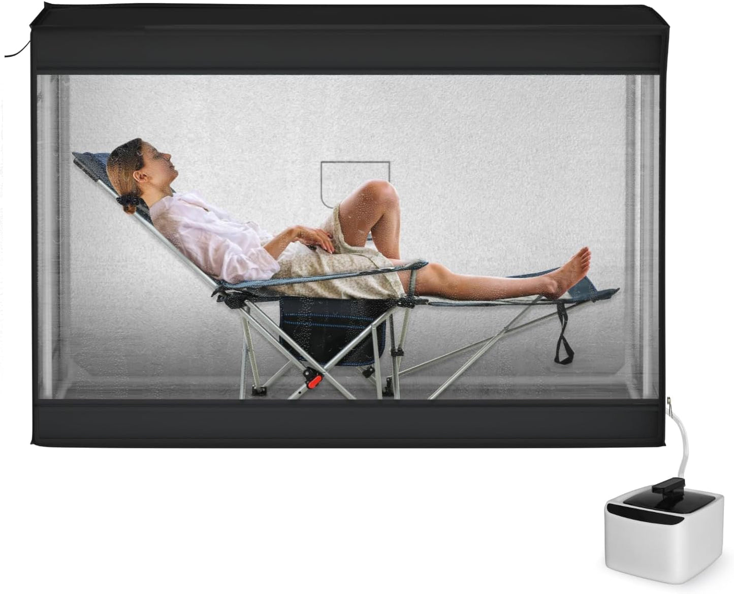 TOREAD Portable 2 Person Full Body Steam Sauna Set