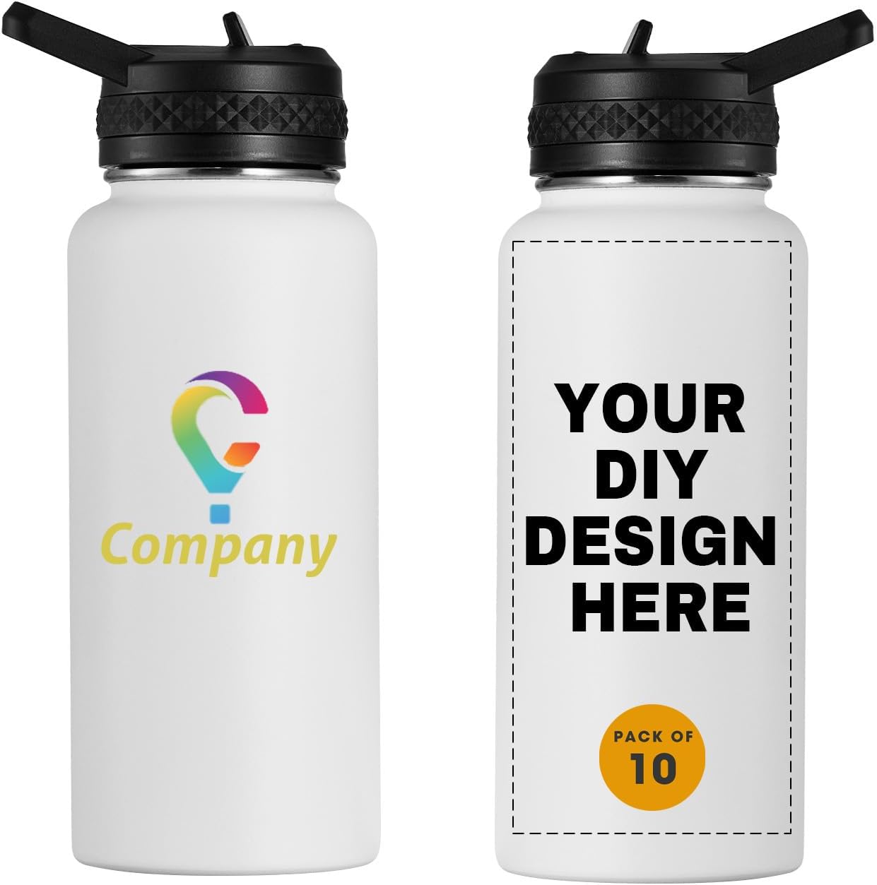 Personalized Custom Water Bottles for Every Occasion 32oz